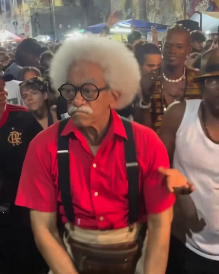 Vovô no Baile baile charme AI template